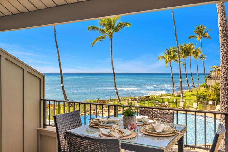 Interior 4, 2BR Oceanfront Condo w Panoramic Ocean View - Kahana Village 9, Maui