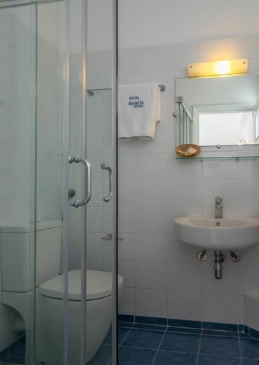 Bathroom 4, Aeolis Hotel, South Aegean
