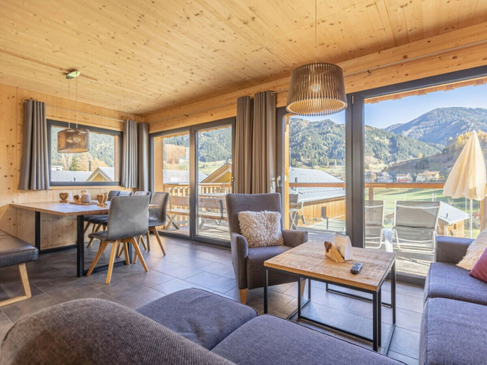 Living area 3, Cabin in Steinach am Brenner With Sauna, Innsbruck Land