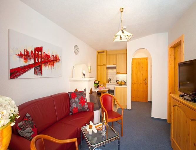 Living room 2, Holiday Apartment With Wellness Area, Imst