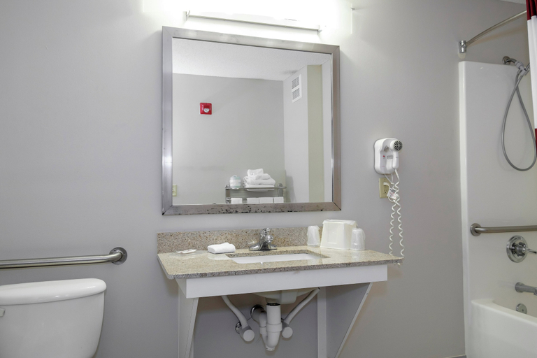 Bathroom 4, Red Roof Inn Defuniak Springs, Walton
