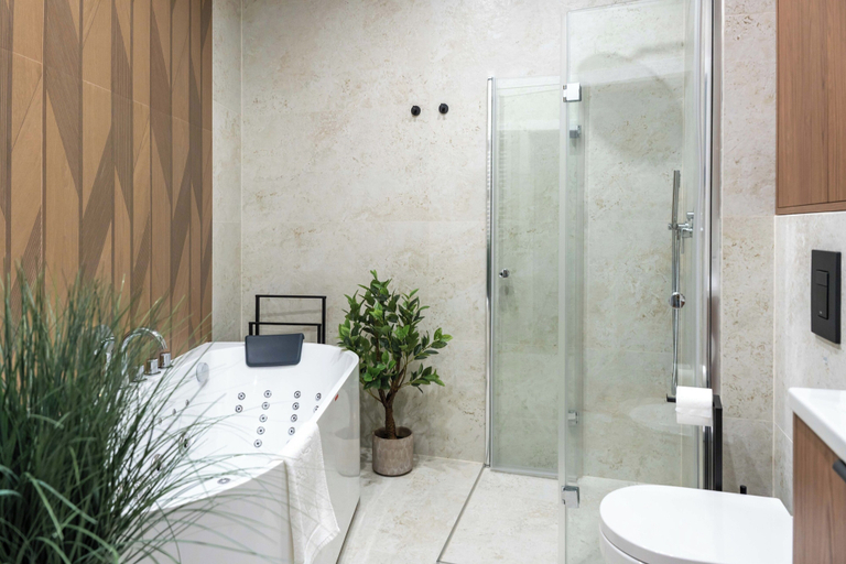 Bathroom 4, Granaria Premium with Jacuzzi and Patio, Gdańsk City