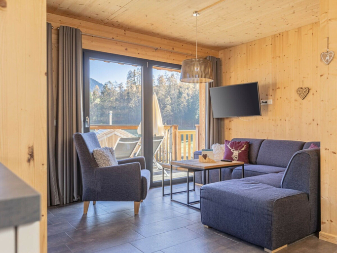 Living area 5, Cabin in Steinach am Brenner With Sauna, Innsbruck Land