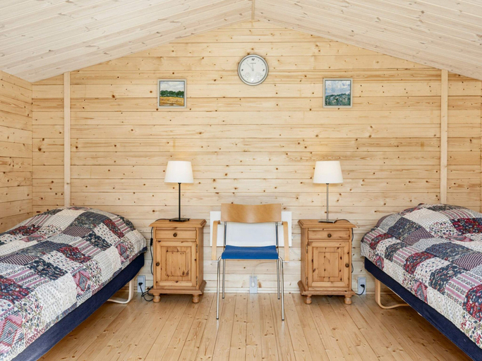 Bedroom 2, 4 Person Holiday Home in Hojslev-by Traum, Skive