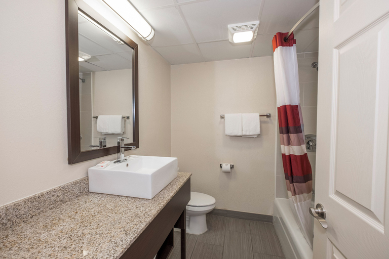 Bathroom 4, Red Roof Inn PLUS+ Poughkeepsie, Dutchess