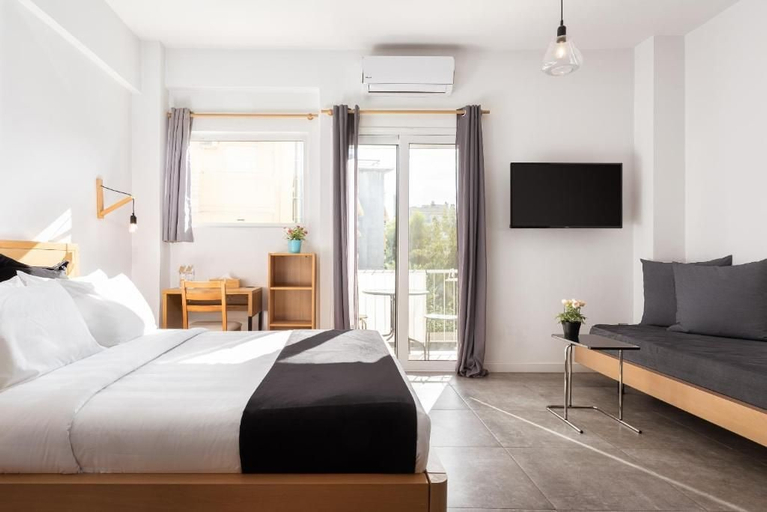 Bedroom 3, NakosHomes Luxury Studio Apartment, Attica