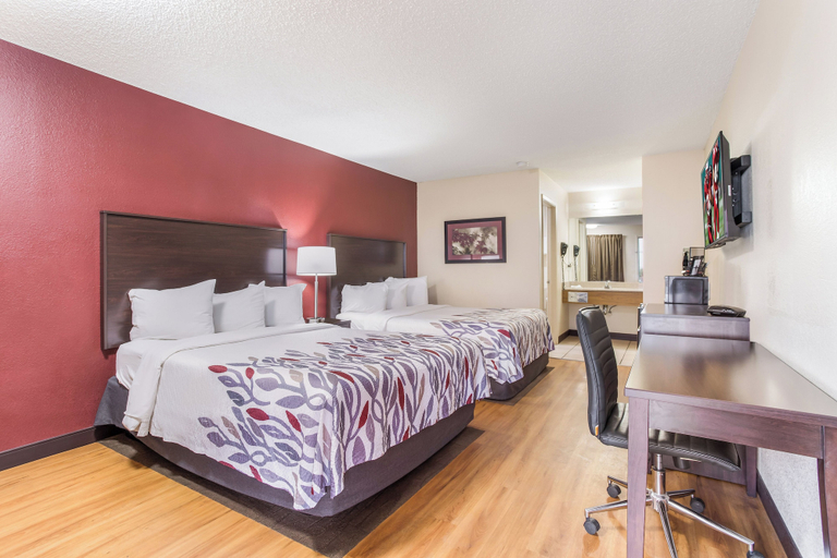 Bedroom 3, Red Roof Inn Albuquerque - Midtown, Bernalillo