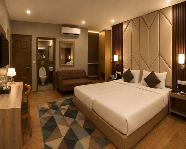 Bedroom 4, HOTEL MUDITA BY KIRTI, Patna