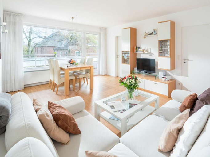 Living area 2, Holiday Apartment in Norderney With Wi-fi, Aurich