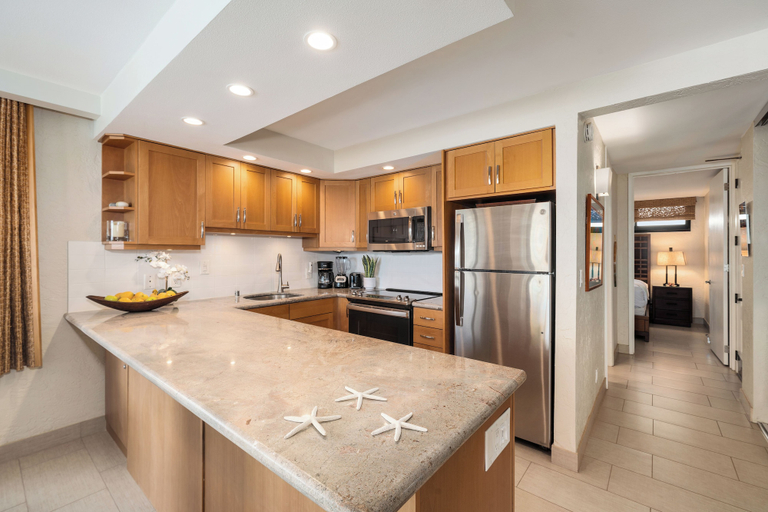 Interior 3, Remodeled Direct Oceanfront Condo Steps to Pool & Hot Tub-papakea A209, Maui