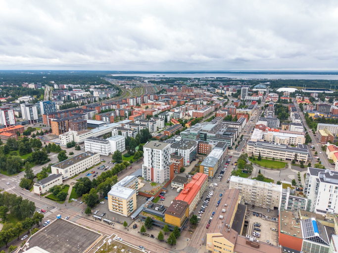 Land view from property, New 2BR Apt with Sauna & Stunning Views, Northern Ostrobothnia