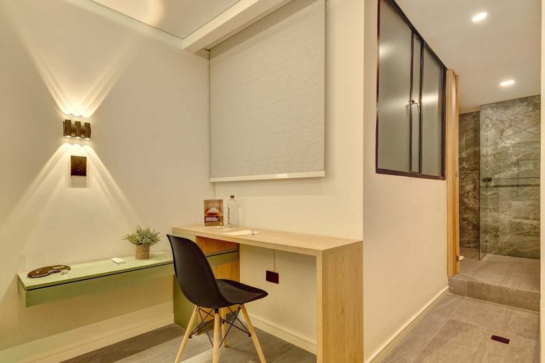 Room 2, w Chic 1BR in the Heart of Zona T, Santafé de Bogotá
