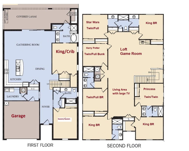 Interior 3, Private Pool Home W/star Wars Game Loft, Osceola