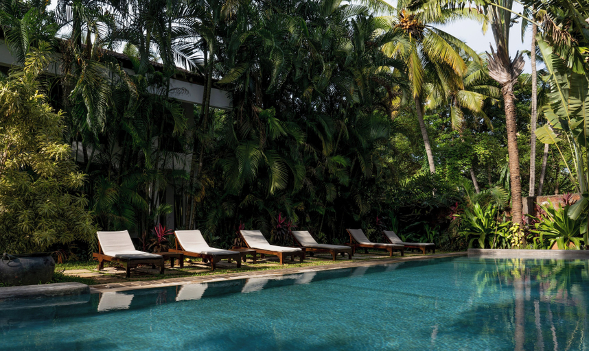 Natural pool 4, Staymaster Bharini 2BR Villa Jet Pool, North Goa