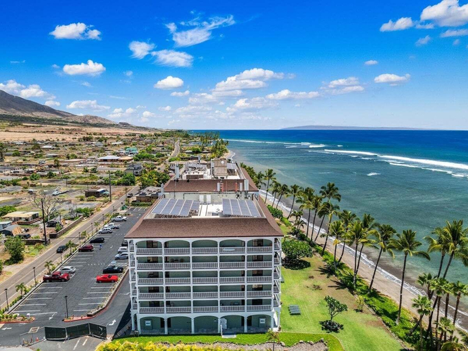 Exterior 2, Summer Sale! Direct Beachfront Views Remodeled Studio - Lahaina Shores 215, Maui