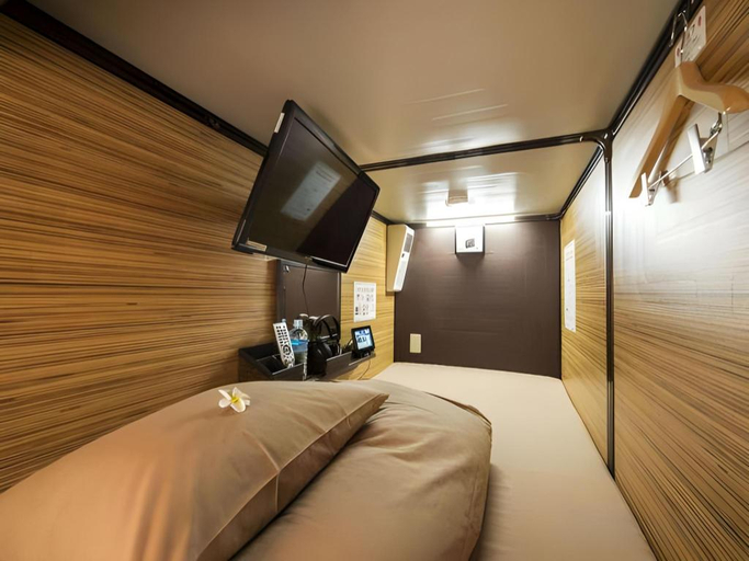 Bedroom 5, Anshin oyado Tokyo Man Ginza Shimbashi Station, Minato