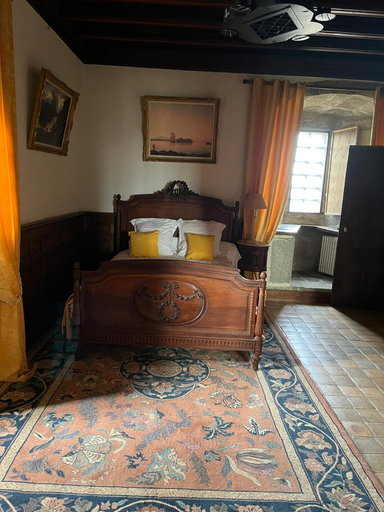 Bedroom 1, Château d'Avully, Haute-Savoie