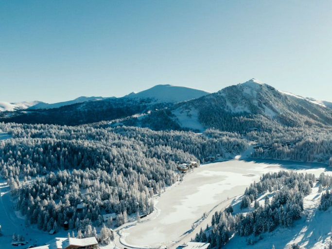 Aerial view 5, Superior Chalet #1 With Sauna & Hot Tub, Murau