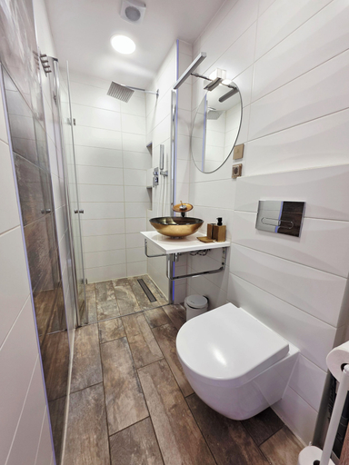 Bathroom 4, Villa Krysia 50 m from the beach, Kamień