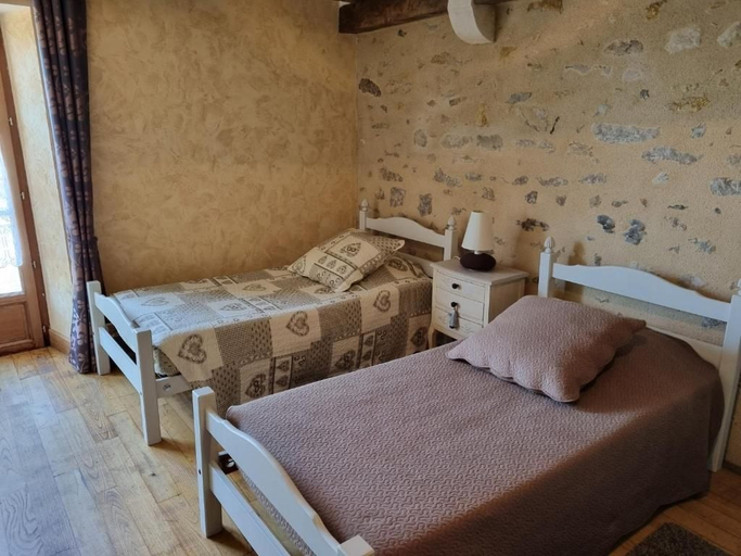 Bedroom 3, Domaine de la Rue, Indre