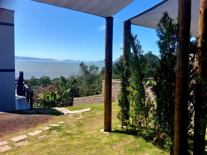 View from room 3, Pousada Mirante do Sol, Governador Celso Ramos