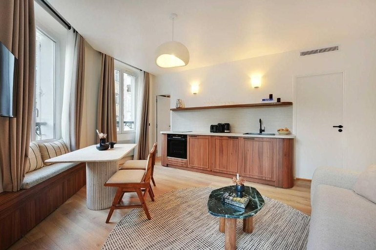Living area 3, Appartements Ramey, Paris