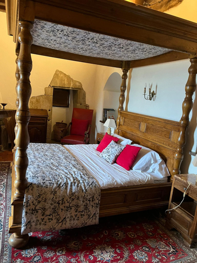 Bedroom 4, Château d'Avully, Haute-Savoie