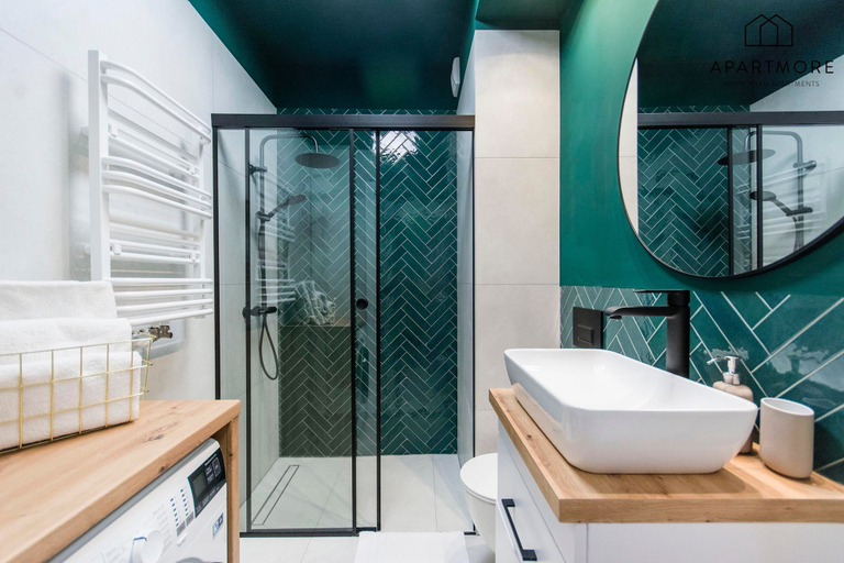Bathroom 5, Shipyard Apartments by Apartmore, Gdańsk City