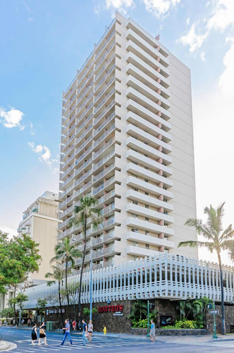 Exterior 4, Ocean-city Views at Marine Surf Close to the Beach W/parking & Full Kitchen, Honolulu