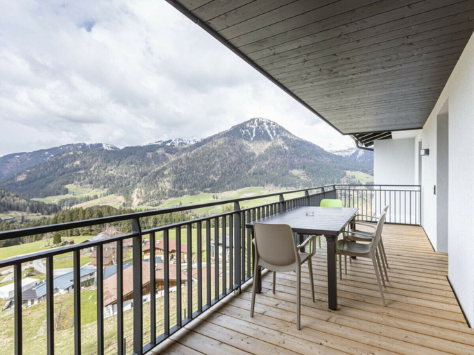 Outdoor dining, Apartment With 1 Bedroom, Sankt Johann im Pongau