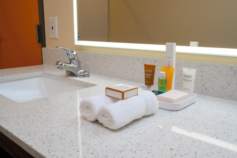 Bathroom 4, SPOT X Hotel Orlando/Intl Dr by The Red Collection, Orange