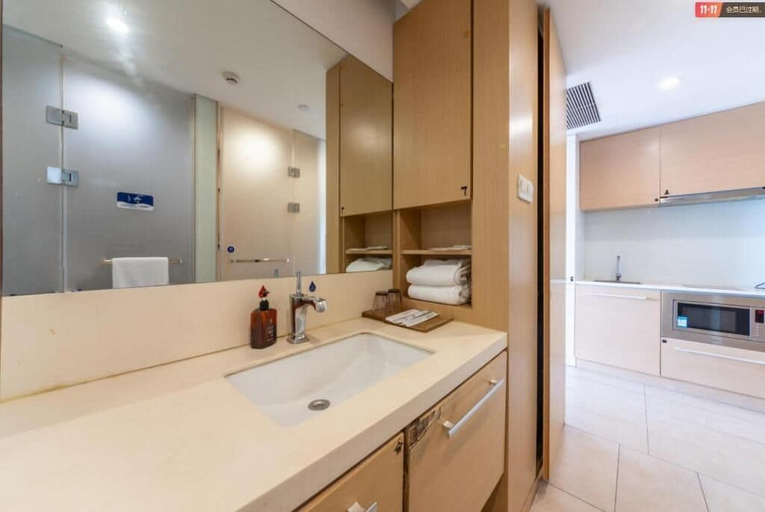 Bathroom 3, Qingdao Tinglan Hotel Apartment, Qingdao