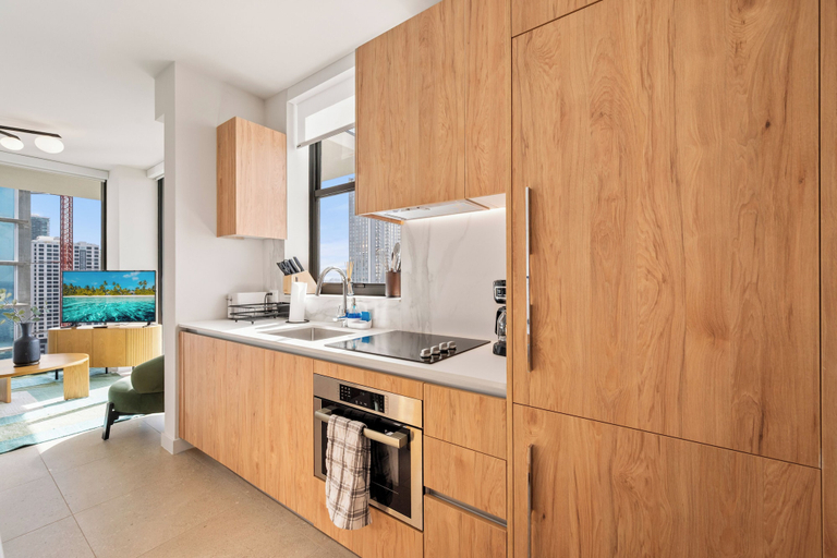 Private kitchen 5, The Crosby Worldcenter 2BR Palermo Home, Miami-Dade