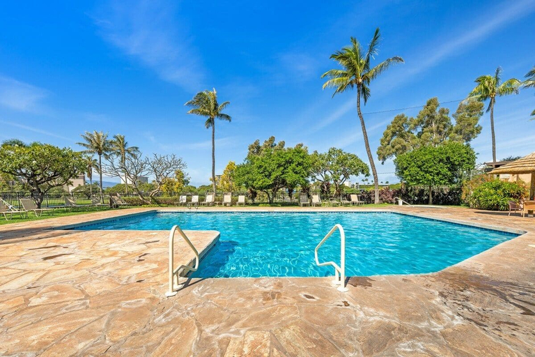 Outdoor pool 5, Relaxing 2BD on Golf Course w Pool, AC - KRL B303, Maui