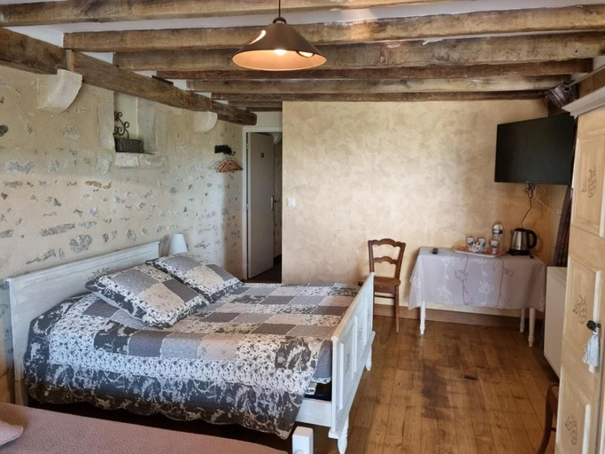 Bedroom 2, Domaine de la Rue, Indre