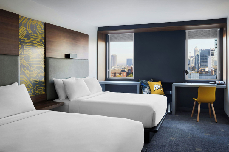Bedroom 3, Aloft by Marriott Atlanta Downtown, Atlanta