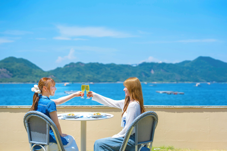Outdoor dining, Hotel O. Naruto, Naruto