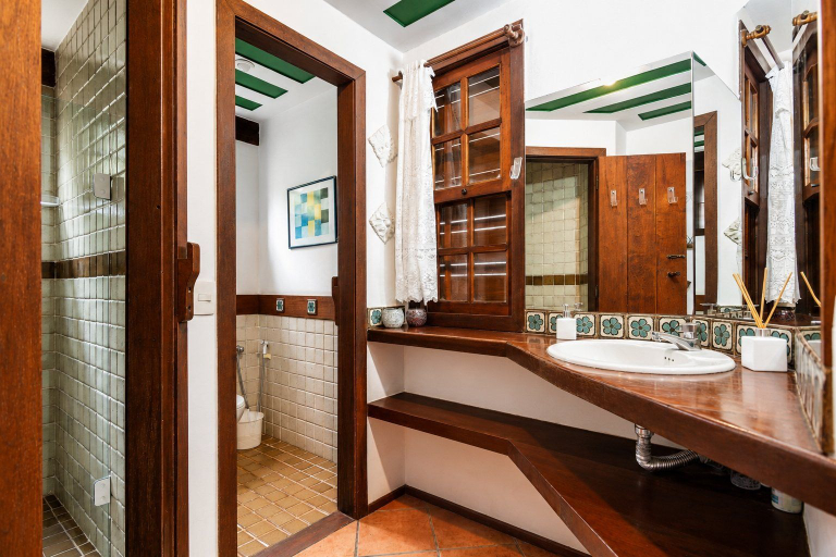 Bathroom 4, Bz34 Casa 150m da praia Piscina e Sauna, Armação dos Búzios