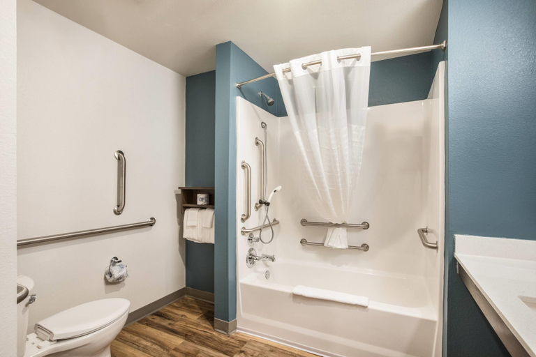 Bathroom 4, WoodSpring Suites Atlanta Newnan, Coweta