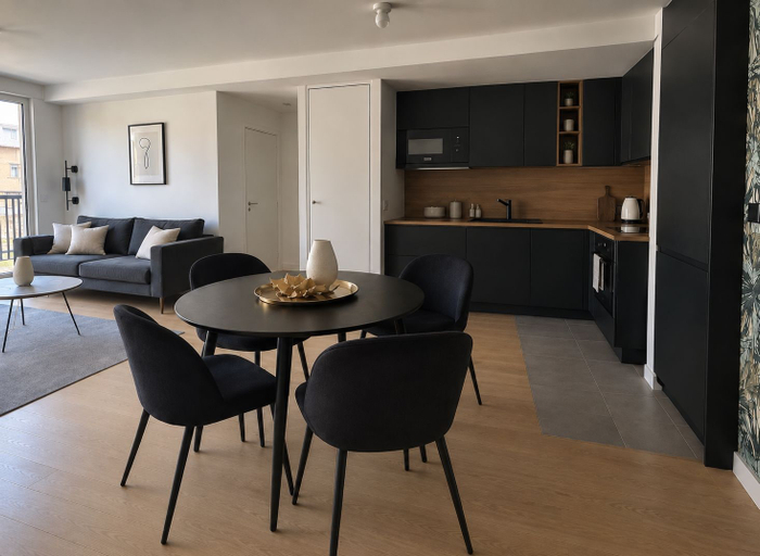 Living area 4, Magnifique 2 pieces a Issy lesMoulineaux, Hauts-de-Seine