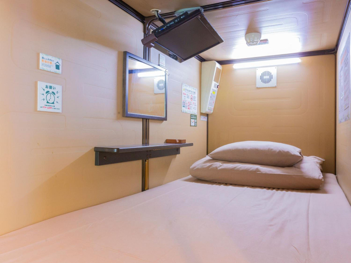 Bedroom 3, Anshin oyado Tokyo Man Ginza Shimbashi Station, Minato