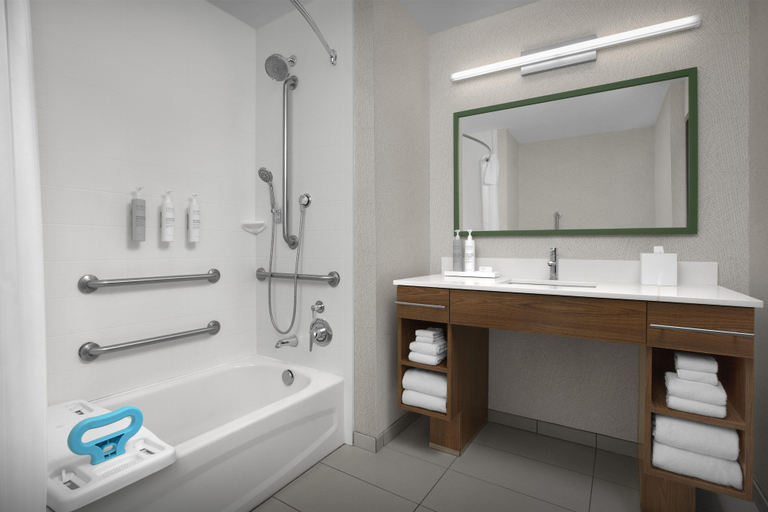 Bathroom 5, Home2 Suites by Hilton Louisville East/Hurstbourne, Jefferson
