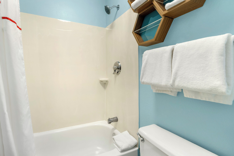 Bathroom 4, HomeTowne Studios by Red Roof Buffalo - Niagara Airport, Erie