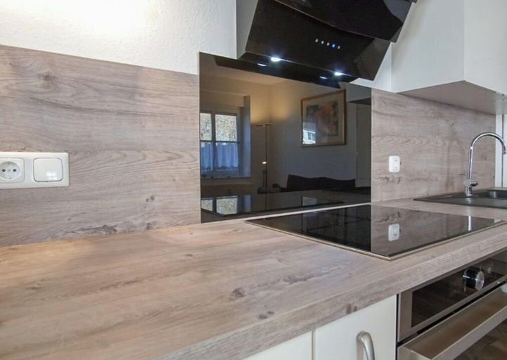 Private kitchen 5, House El Mar, Apartment D "cormorant", Ostholstein