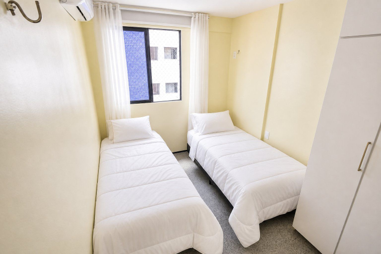 Room 3, Flat 2 Quartos no Melhor Local de Fortaleza, Fortaleza