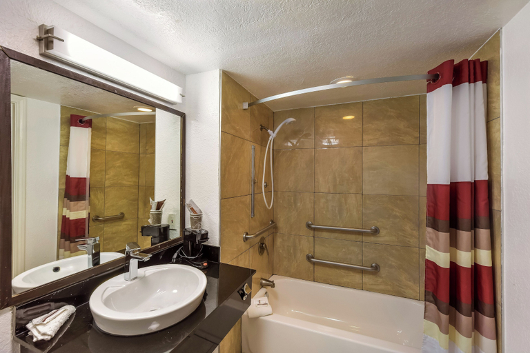 Bathroom 4, Red Roof Inn Plano, Collin