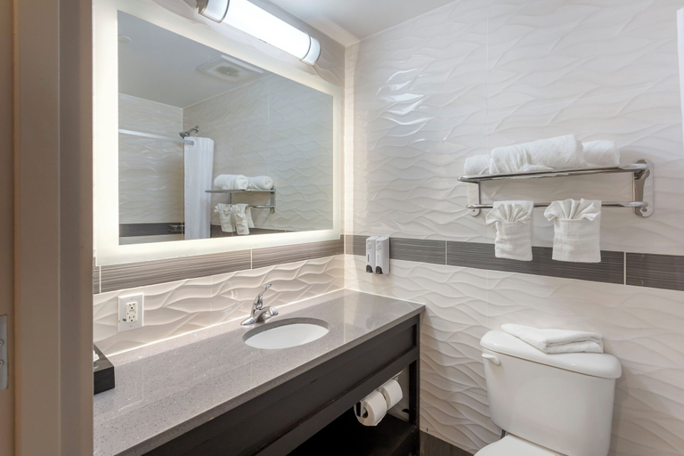 Bathroom 4, Red Roof PLUS+ Brooklyn - Flatbush Ave, New York