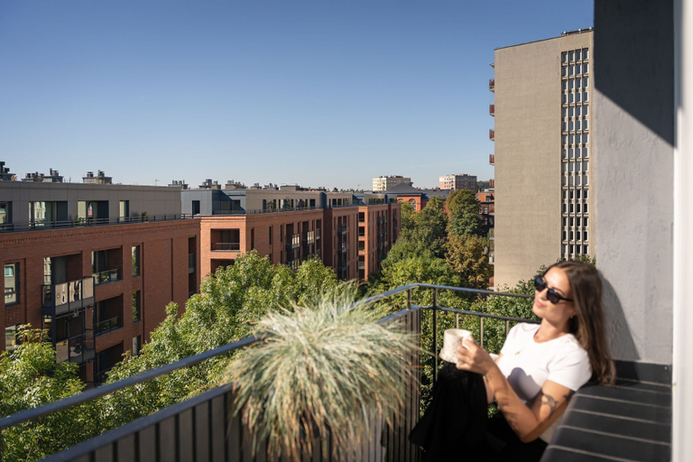 Balcony, Secret Garden by Lion Apartments Gdańsk, Gdańsk City