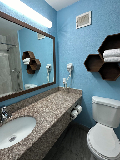 Bathroom 4, HomeTowne Studios by Red Roof Richmond, VA - W Broad St, Henrico