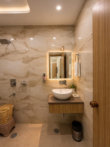Bathroom 3, Hotel Om Villa, Varanasi